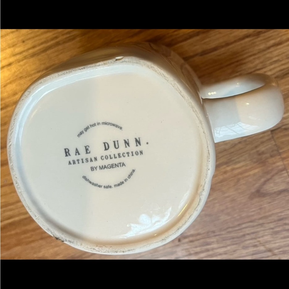 Rae Dunn by Magenta White Ceramic Swim Mug - Picture 4 of 8